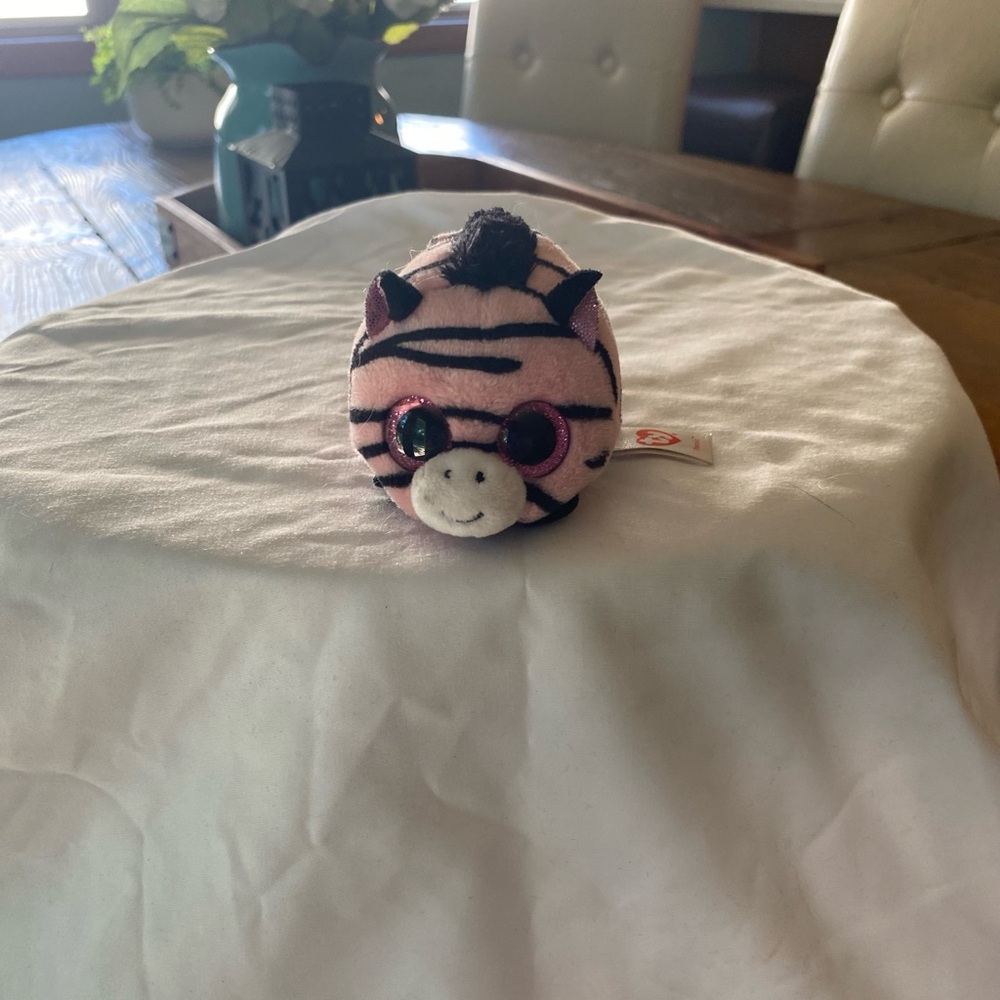 TY Beanie Boos Teeny Tys 4" PENNIE the Zebra Stackable Plush Stuffed Animal Toy